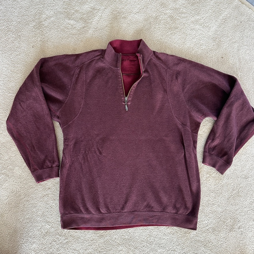 Tommy Bahama Maroon Knit Sweater